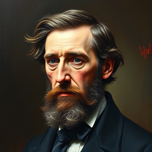 Portrait of Henry David Thoreau